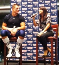 Postgame interview with Rob Gronkowski