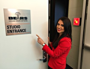 Outside the Chicago Bears Network Studios