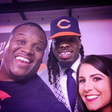 Selfie with Bears' first-round pick Kevin White