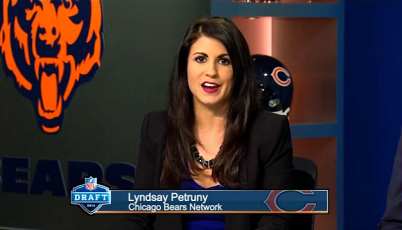 NFL Draft show from the Chicago Bears Network Studios