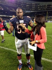 Postgame interview with Lance Briggs