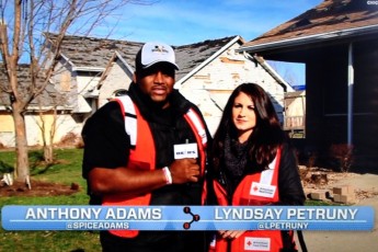 Reporting from Coal City when the Bears helped tornado relief efforts