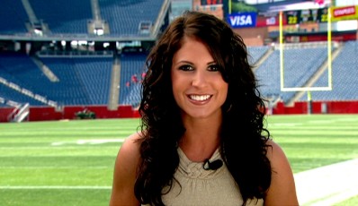 Shooting "Patriots This Week" for Comcast SportsNet New England